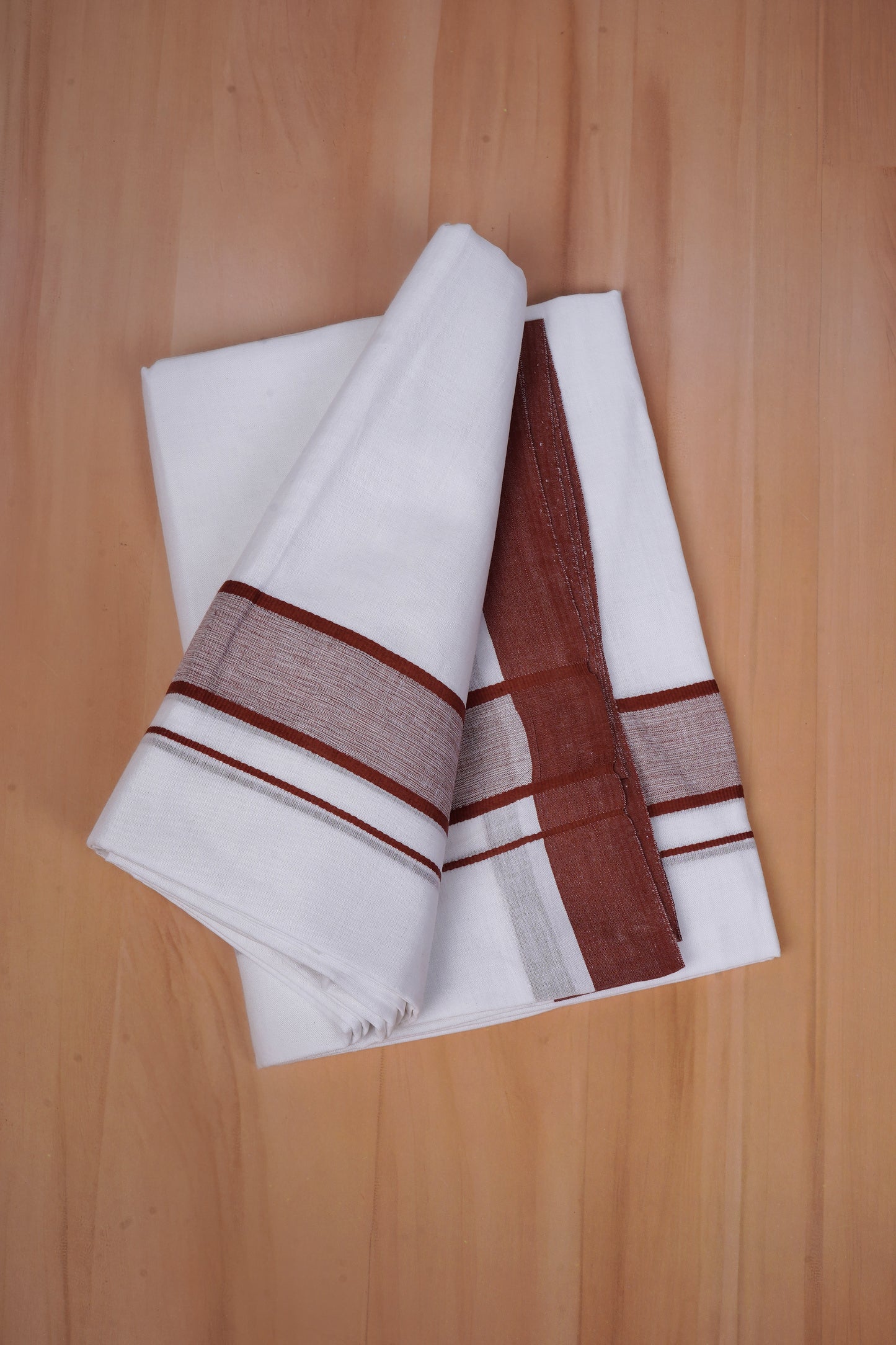 FCD-568 W/D DHOTI 3.80 MTR - Brown