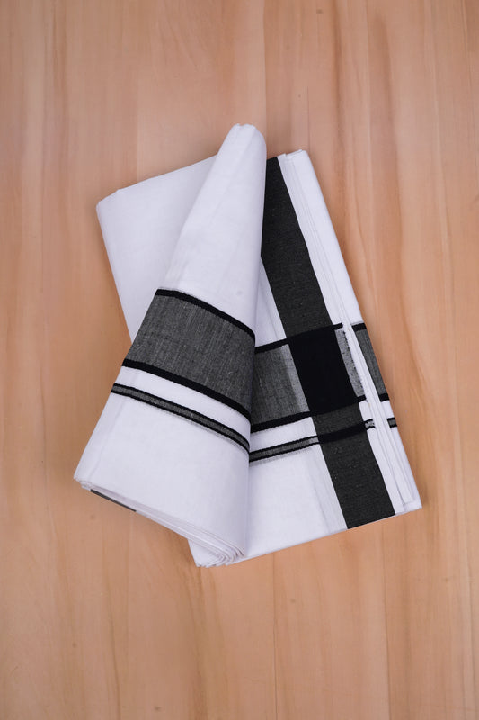FCD-335 W/D DHOTI 3.80 MTR - Black