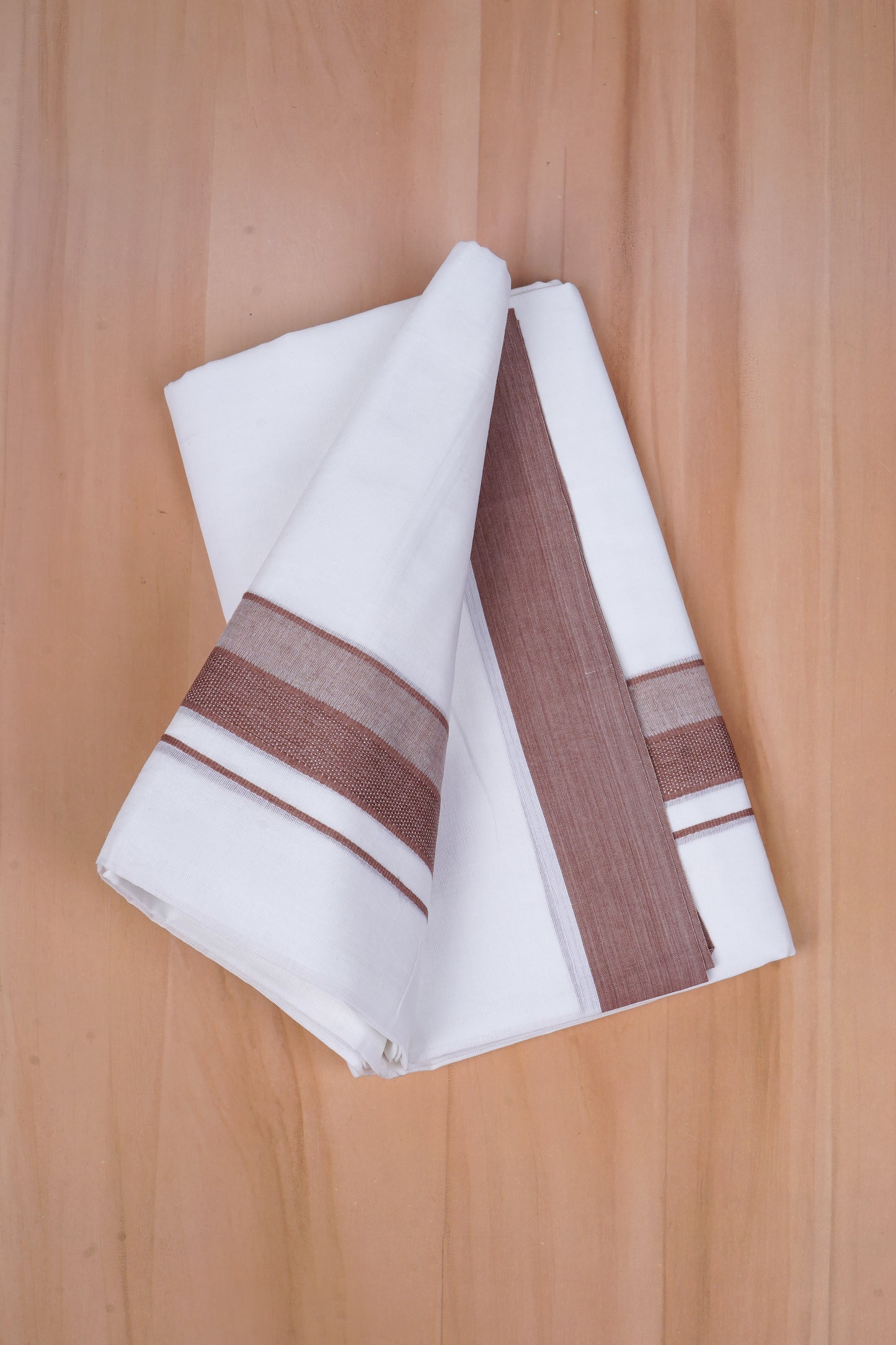 FCD-417 W/D DHOTI 3.80 MTR - Brown
