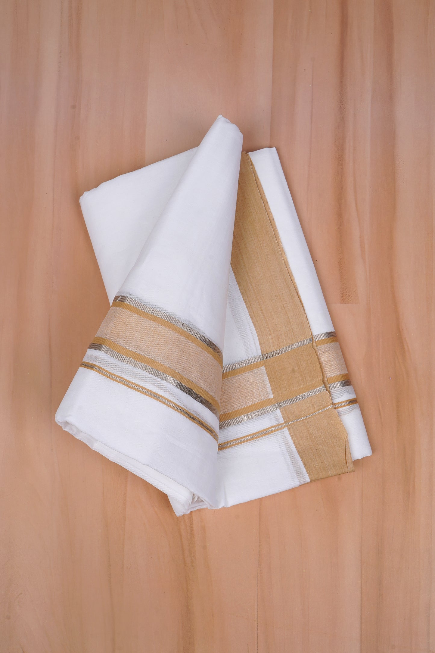 FCD-409 W/D DHOTI 3.80 MTR - Brown