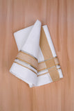 FCD-409 W/D DHOTI 3.80 MTR - Brown