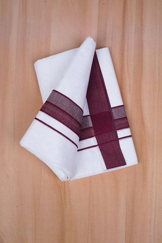 FCD-417 W/D DHOTI 3.80 MTR - Brown 2