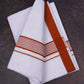 FD-162 W/D DHOTI 3.80 MTR-Orange