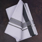 FD-137 W/D DHOTI 3.80 MTR-Gray