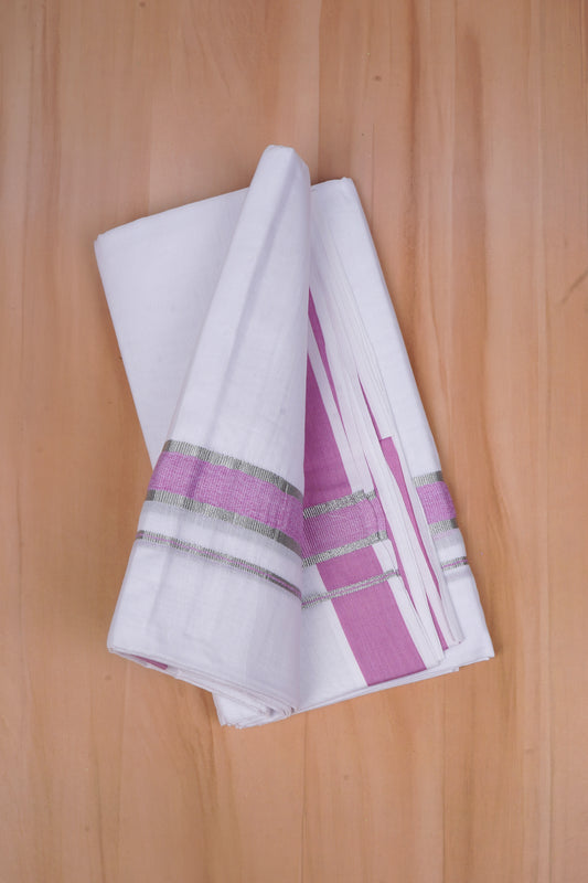 FCD-505 W/D DHOTI 3.80 MTR-Pink