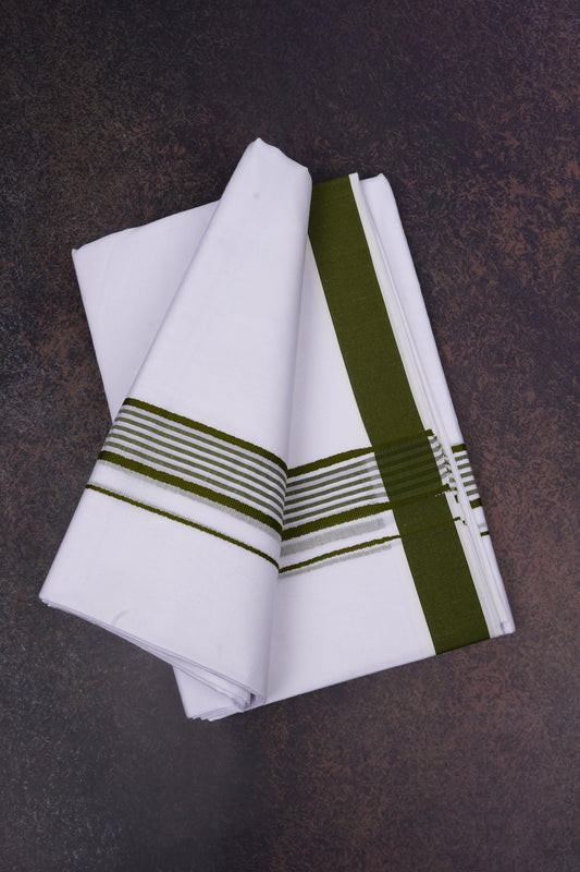 FD-162 W/D DHOTI 3.80 MTR-Light Green