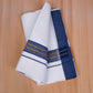 FCD-530 W/D DHOTI 3.80 MTR-Navy Blue
