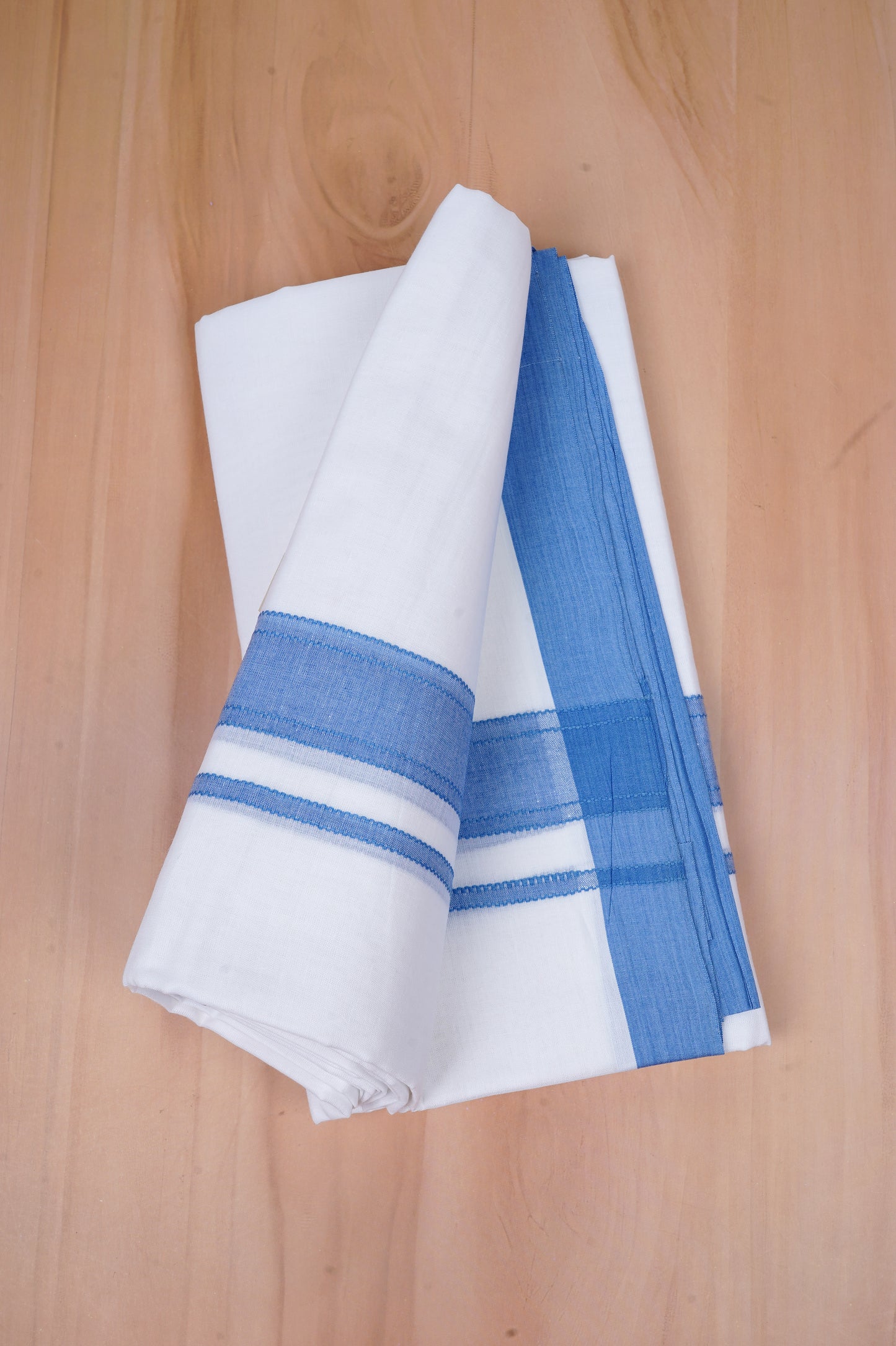 425FD-02 W/D DHOTI 4.25 MTR- Blue 2