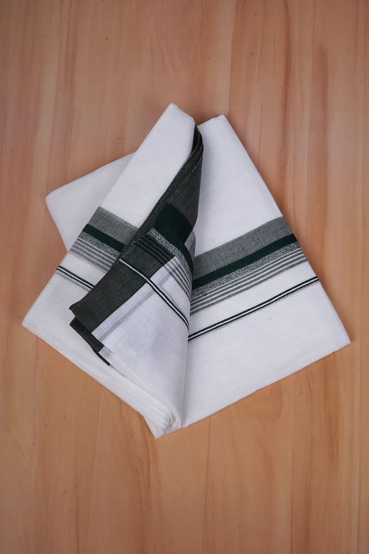 FCD-587 W/D DHOTI 3.80 MTR - Green