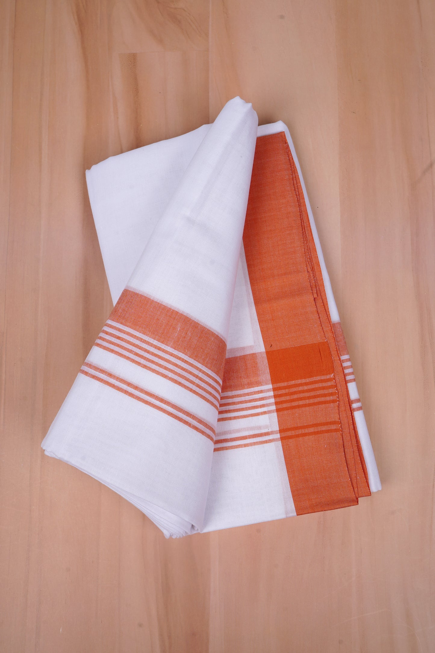 FCD-425 W/D DHOTI 3.80 MTR-Orange