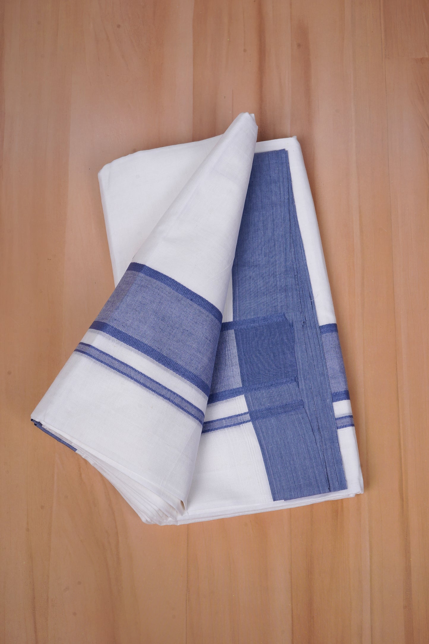 FCD-86 W/D DHOTI 3.80 MTR- Light Blue