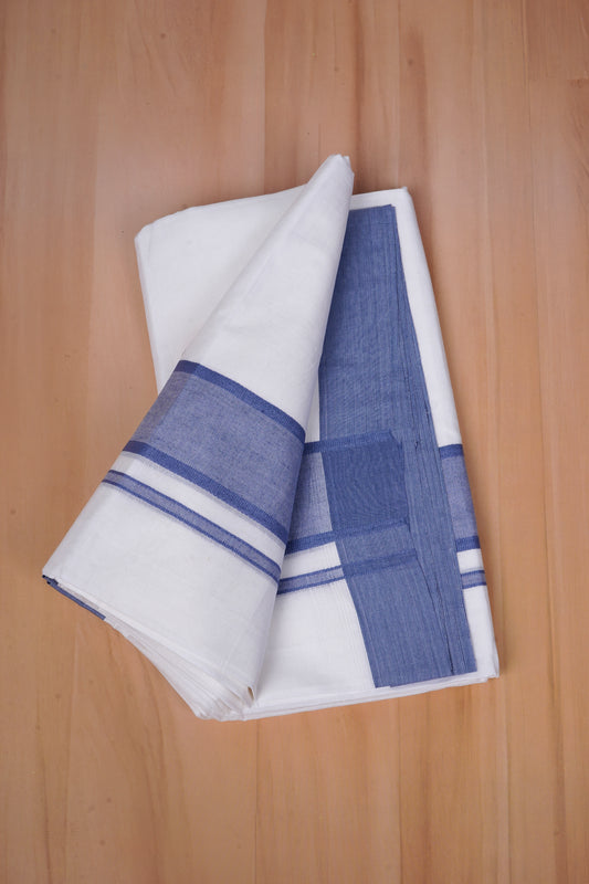 FCD-86 W/D DHOTI 3.80 MTR- Light Blue