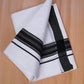FCD-603 W/D DHOTI 3.80 MTR - Black