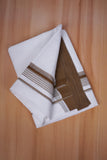 FCD-587 W/D DHOTI 3.80 MTR - Brown