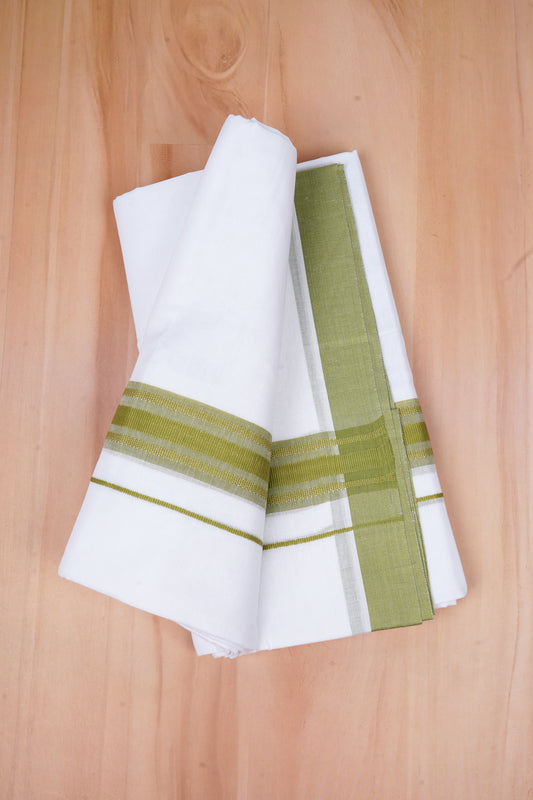 FCD-523 W/D DHOTI 3.80 MTR-Green