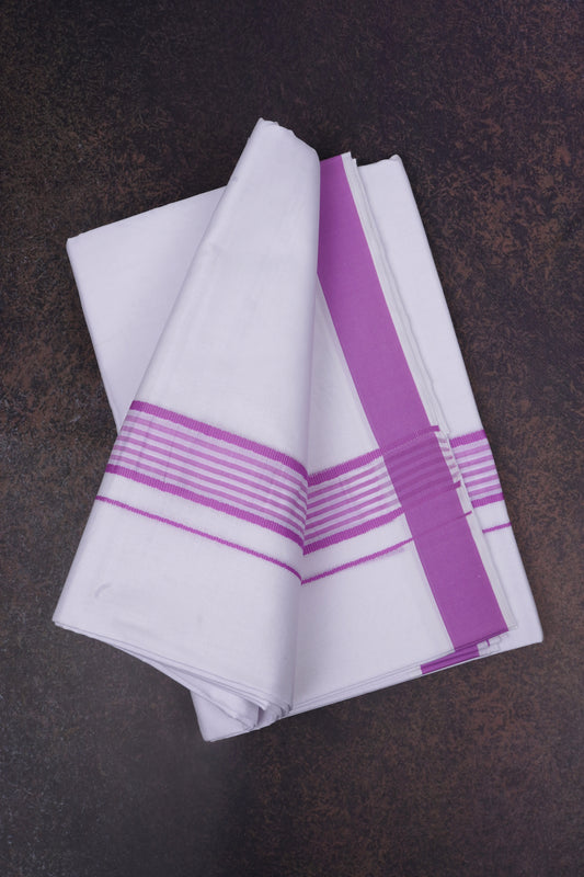 FD-162 W/D DHOTI 3.80 MTR-Pink
