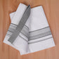 FCD-584 W/D DHOTI 3.80 MTR - Silver