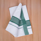 FCD-74 W/D DHOTI 3.80 MTR-Green