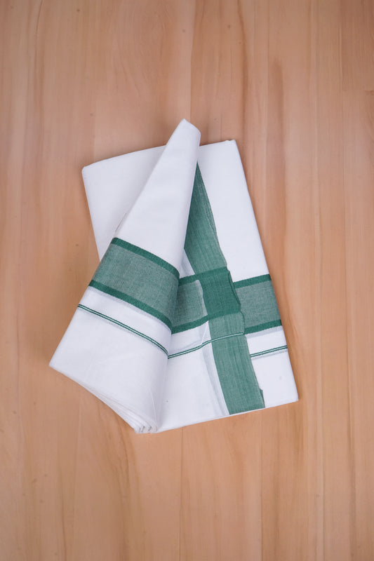 FCD-74 W/D DHOTI 3.80 MTR-Green