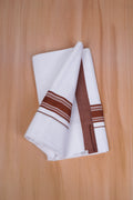 FCD-416 W/D DHOTI 3.80 MTR - Brown