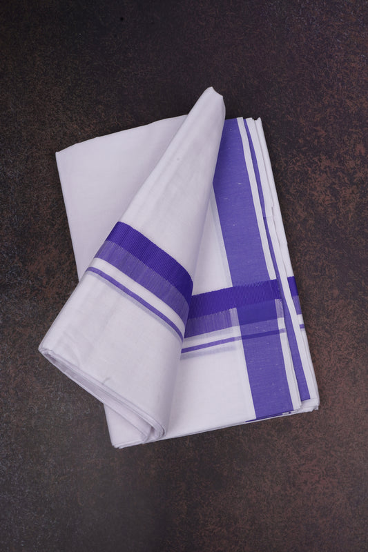 FD-155 W/D DHOTI 4.00 MTR-Purple