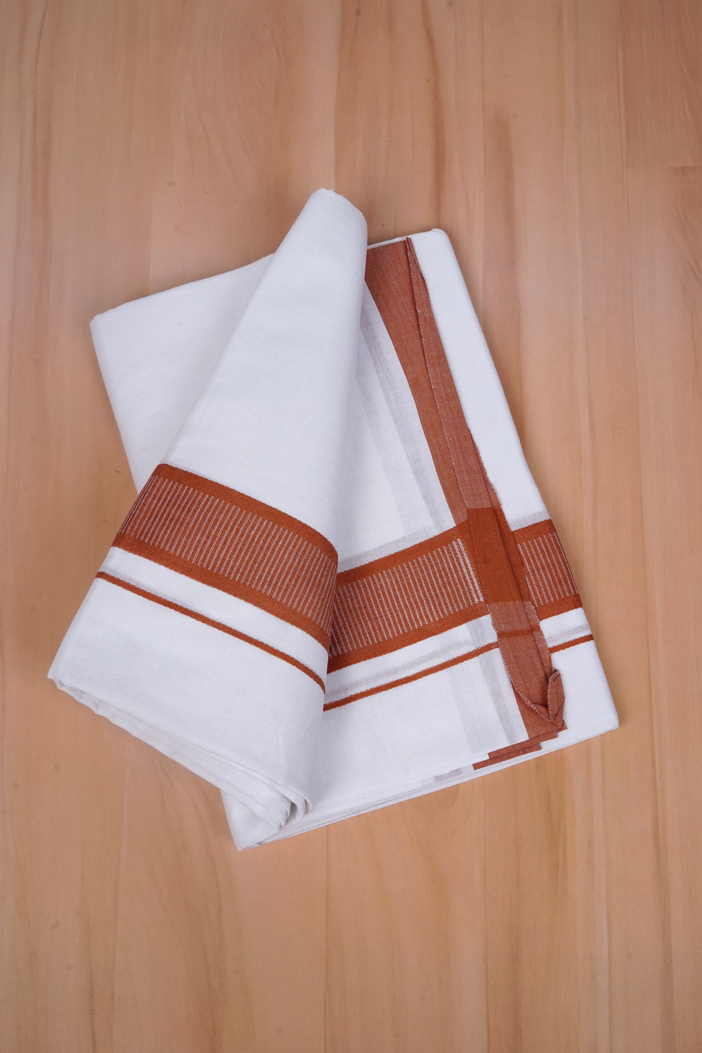 FCD-601 W/D DHOTI 3.80 MTR - Brown
