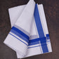 FD-155 W/D DHOTI 4.00 MTR-Blue