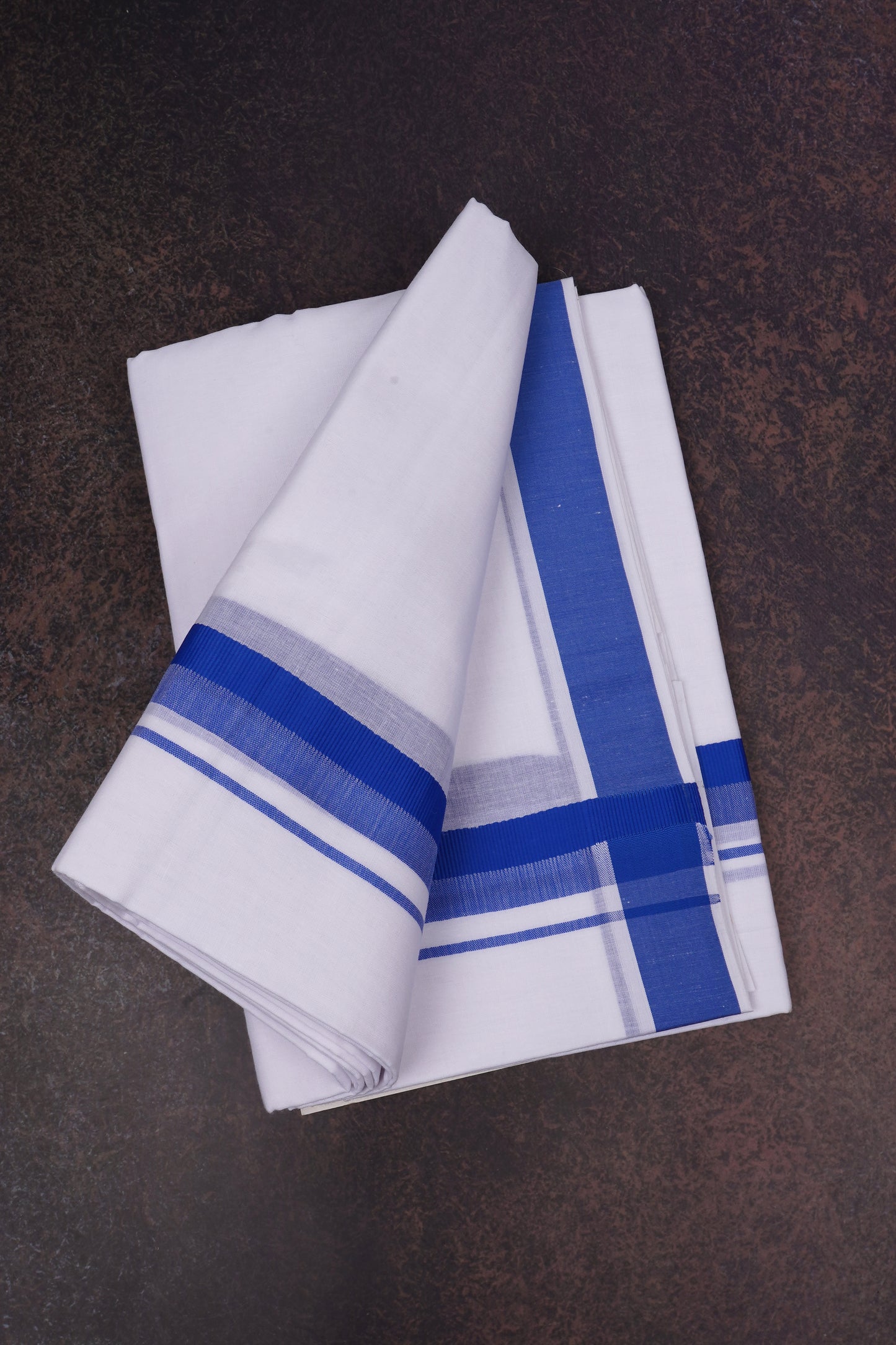 FD-155 W/D DHOTI 4.00 MTR-Blue