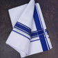FD-167 W/D DHOTI 3.80 MTR-Navy Blue