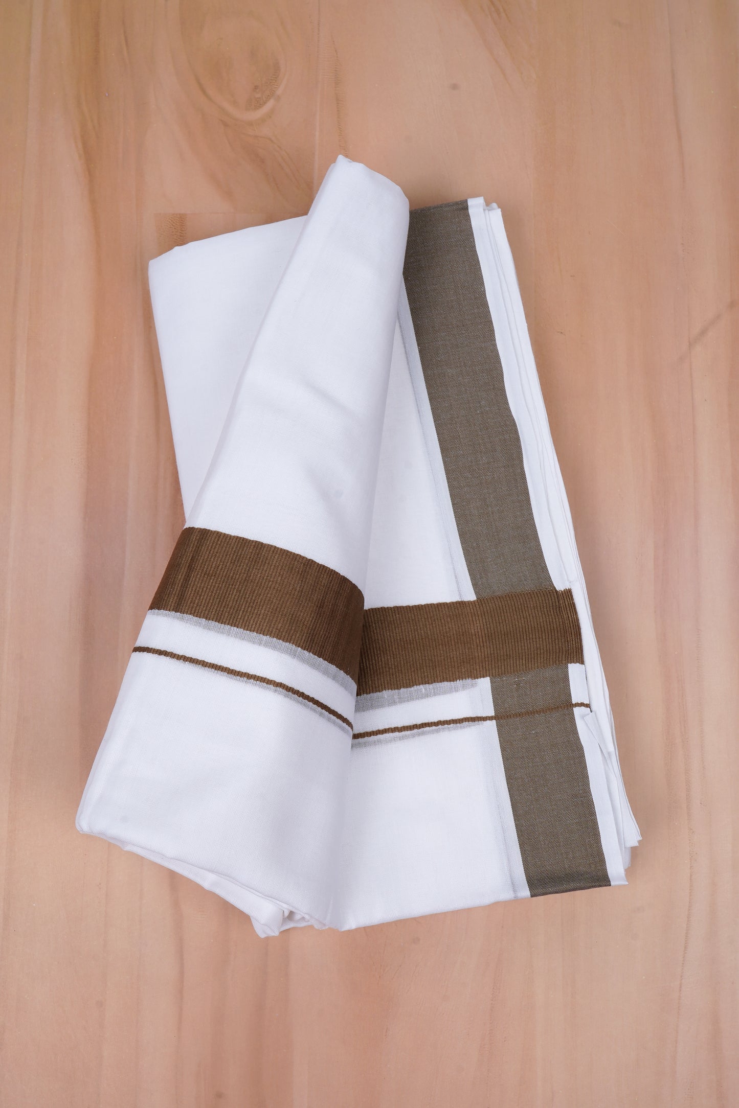 425FCD-01 W/D DHOTI 4.25 MTR- Brown