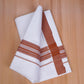 FCD-617 W/D DHOTI 3.80 MTR - Light Brown