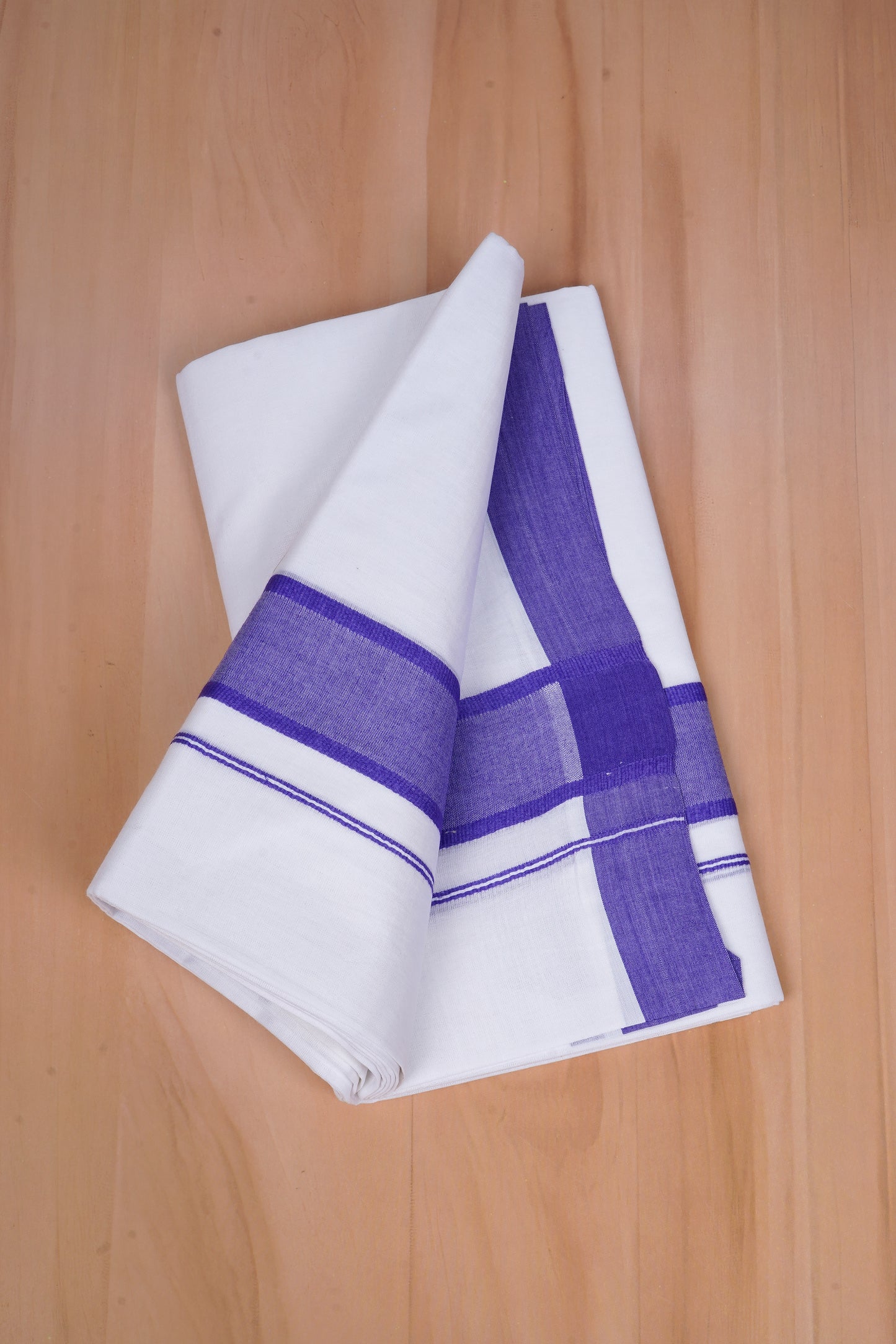 FCD-74 W/D DHOTI 3.80 MTR-Ink Blue