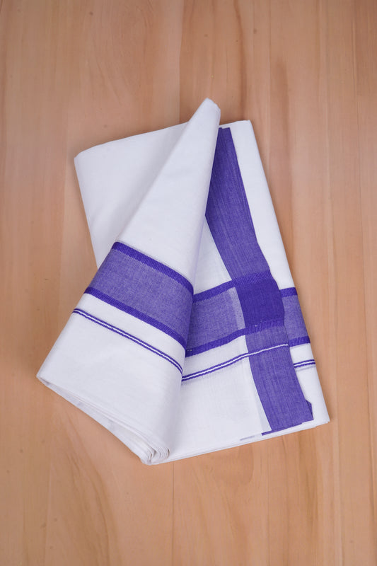 FCD-74 W/D DHOTI 3.80 MTR-Ink Blue