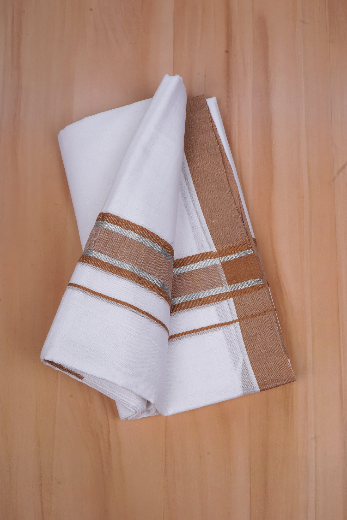 FCD-520 W/D DHOTHIE 3.80 MTR-Light Brown