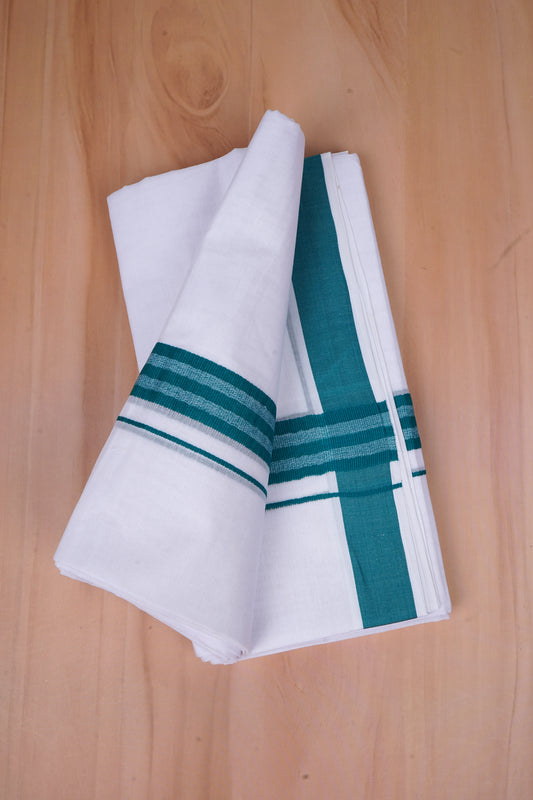 FCD-502 W/D DHOTI 3.80 MTR-Green