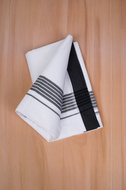 FCD-610 W/D DHOTI 3.80 MTR - Black