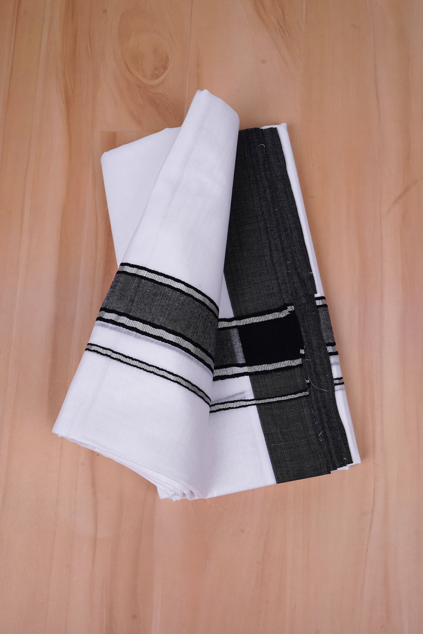 FCD-364 W/D DHOTI 3.80 MTR - Black