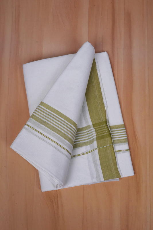 FCD-466 W/D DHOTI 3.80 MTR - Green