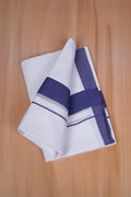 FCD-596 W/D DHOTI 3.80 MTR - Navy Blue