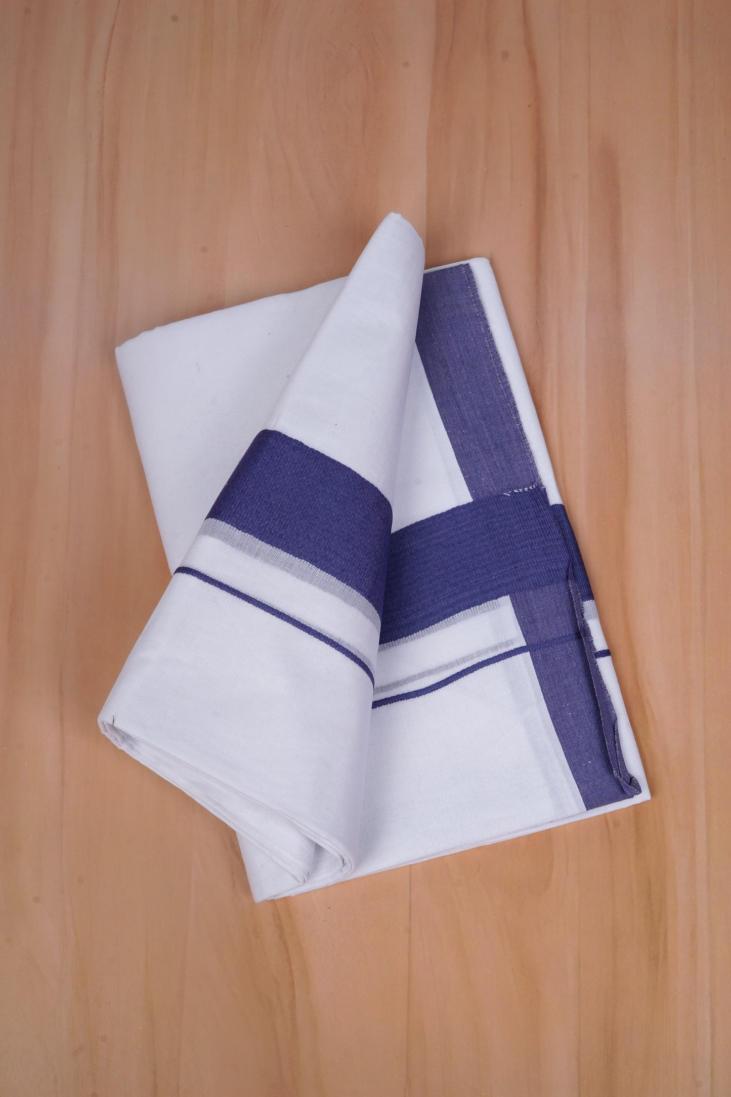 FCD-596 W/D DHOTI 3.80 MTR - Navy Blue