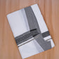 FCD-607 W/D DHOTI 3.80 MTR - Dark Gray