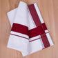 FCD-592 W/D DHOTI 3.80 MTR - Red