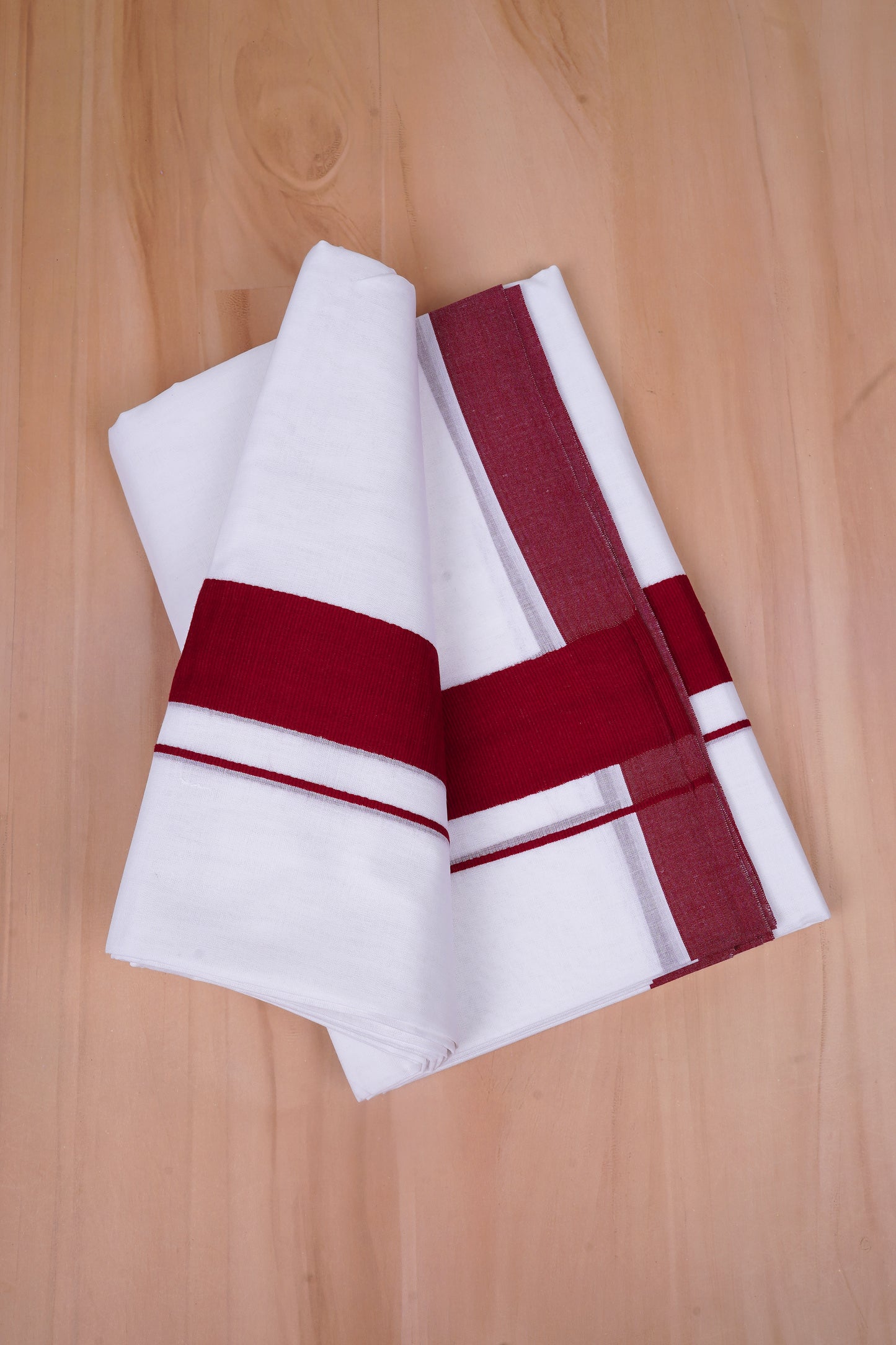FCD-592 W/D DHOTI 3.80 MTR - Red