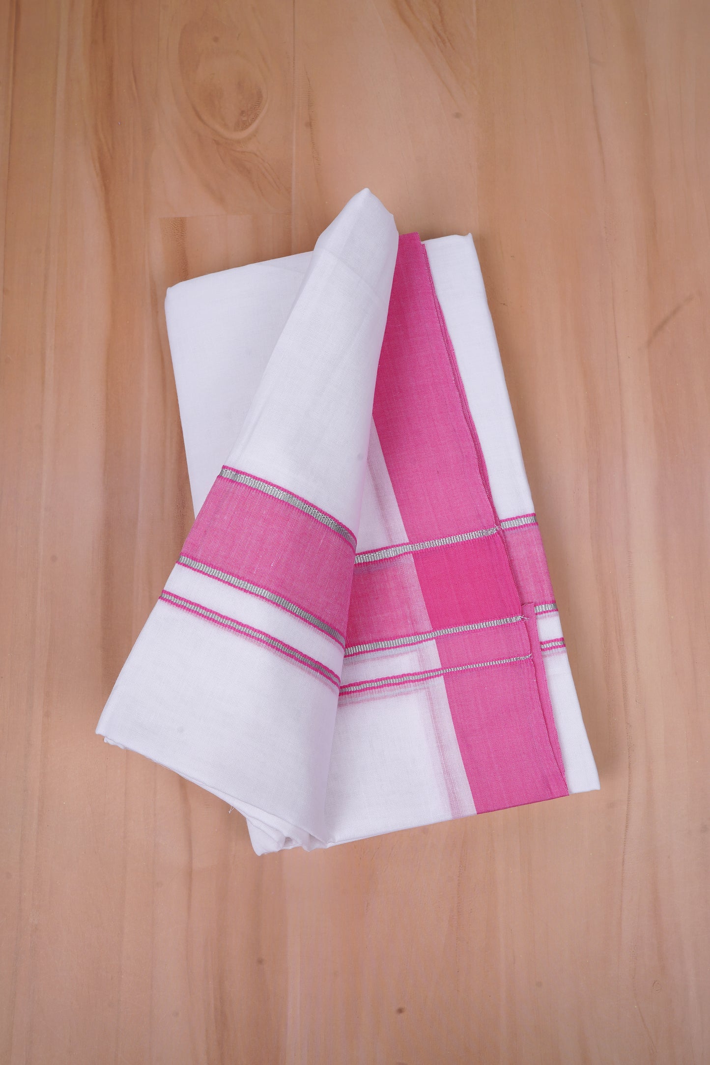 FCD-364 W/D DHOTI 3.80 MTR - Pink