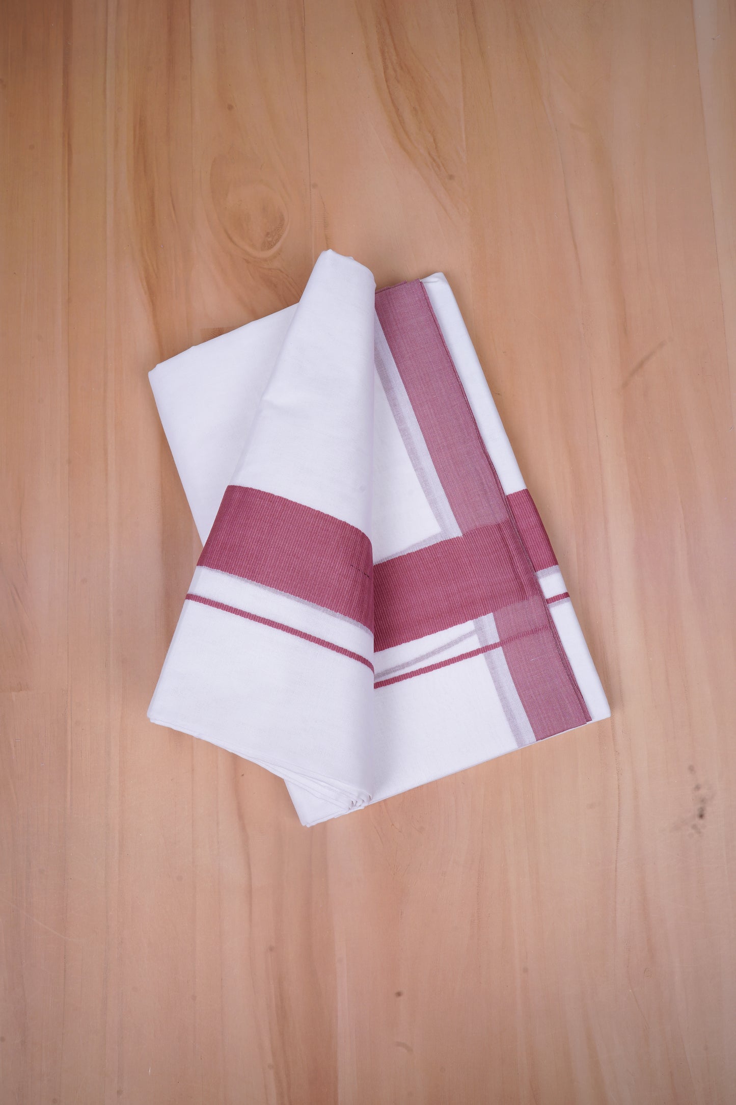 FCD-592 W/D DHOTI 3.80 MTR - Dark pink
