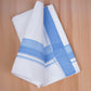 FCD-417 W/D DHOTI 3.80 MTR - Blue