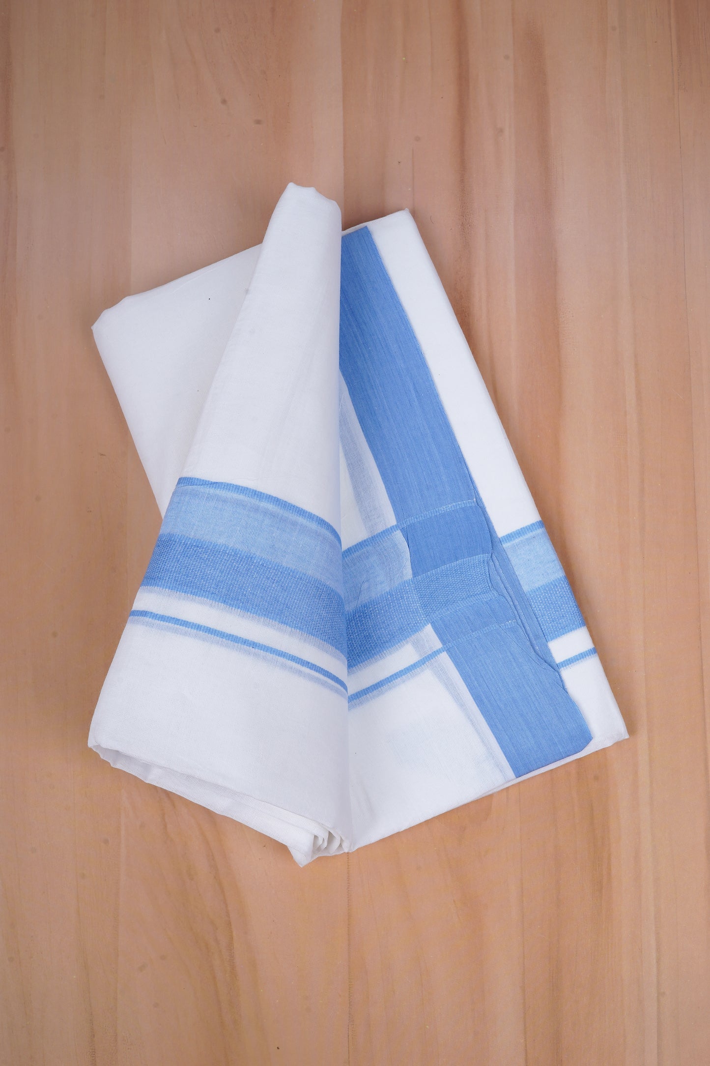 FCD-417 W/D DHOTI 3.80 MTR - Blue
