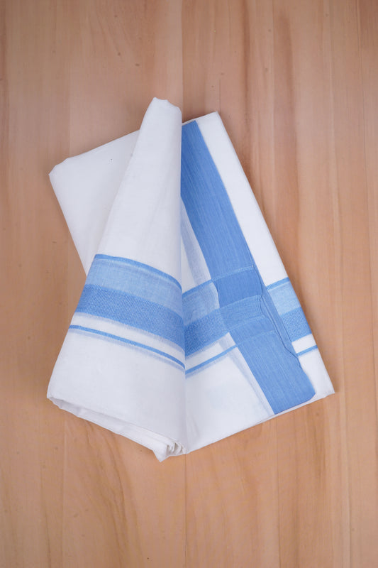 FCD-417 W/D DHOTI 3.80 MTR - Blue