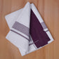 FCD-512 W/D DHOTI 3.80 MTR - maroon