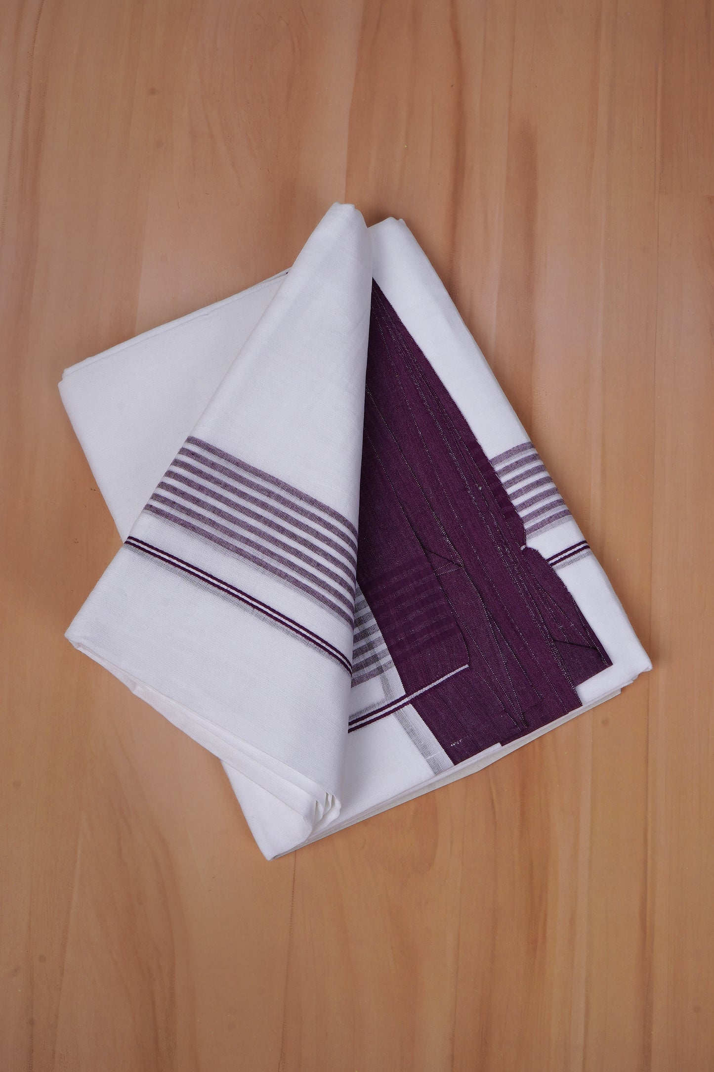 FCD-512 W/D DHOTI 3.80 MTR - maroon